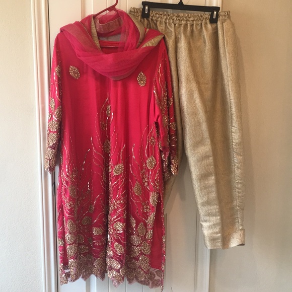 Pakistani dress/shalwar kameez SOLD - Picture 7 of 8